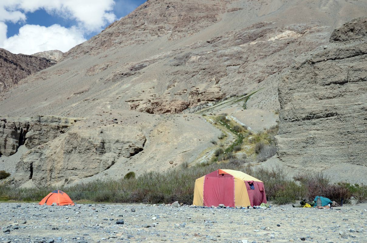 12 Kulquin Bulak Camp 4060m In Shaksgam Valley On Trek To Gasherbrum North Base Camp In China
